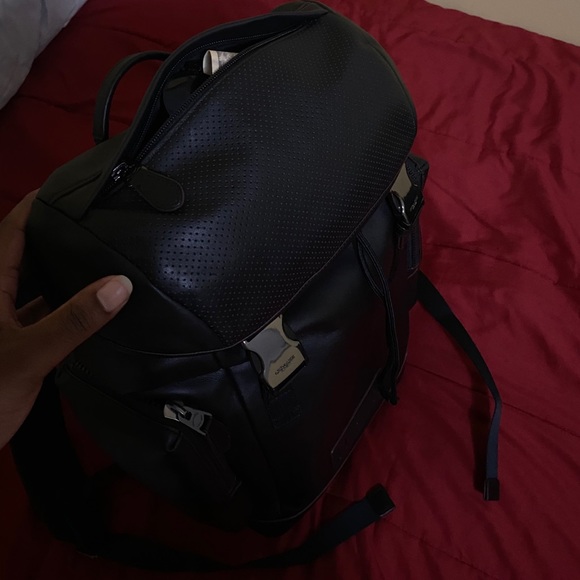 **NWOT $400** Calf Leather COACH backpack - Picture 6 of 12